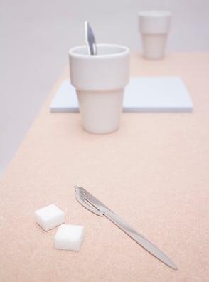 Coffee stirrer 'Pen Spoon' designed by Lucas & Lucas - available in our webshop