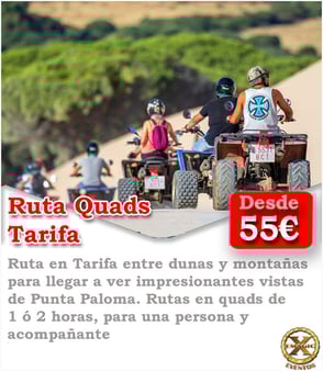 ruta en quads para despedidas