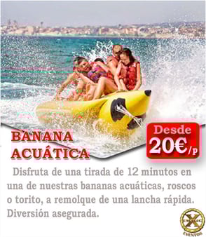 banana acuática chiclana