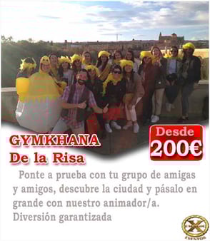 gymkhana de la risa en Cádiz
