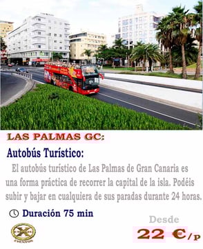 bus turístico las palmas