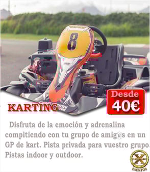 carrera de kart en Sevilla
