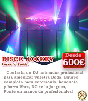 contratar un dj para una boda