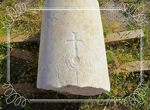 Laodicea Säule mit bedeutenster Relief Denizli Türkei 