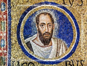 Der Hl. Apostel paulus ist in Tarsus Türkei geboren