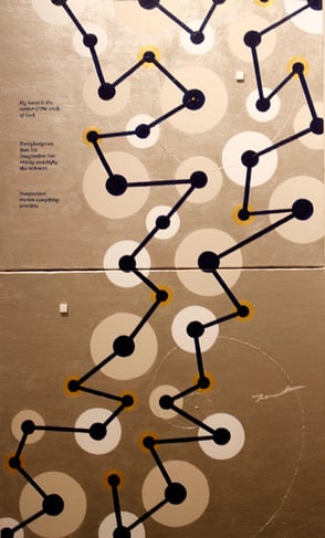 Milky Way 4 F8×2   455mm×760mm   Acrylic 2015