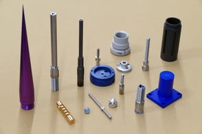 Rogenmoser Beispiele für CNC Drehteile aus verschiedenen Materialien