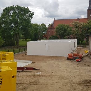 Verlegung Ytong-Massivdach bei Schwerin