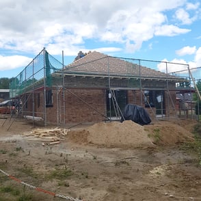 Hausbau-Dokumentation: Einbau der Fenster