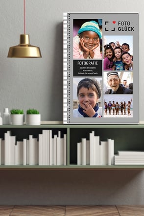 Foto Glück Notizbuch