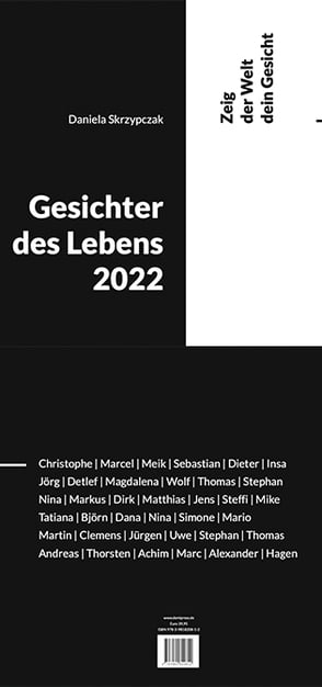 Bildband Gesichter des Lebens