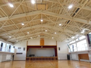 横浜市緑区 ヤマト建設　建設事業実績　中学校体育館改修工事