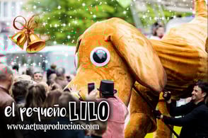 Espectáculos con marionetas gigantes Navidad