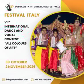 Folklore concert in San Marino during Sopravista international festival