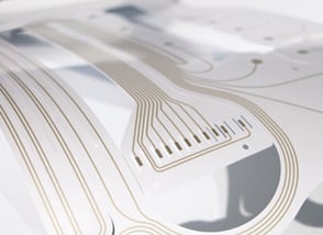 Foil sensors printed in screen printing