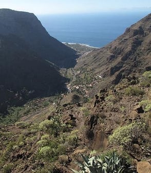 Valle Gran Rey auf La Gomera