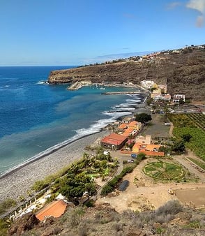 Playa de Santiago auf La Gomera