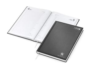 Buchkalender | Terminplaner PAZIFIK - DIN A5 mit Register - individuell gestaltbares Cover 