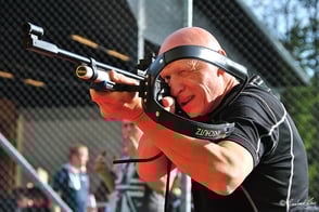 BiathlonSimulator, Stehend Schiessen