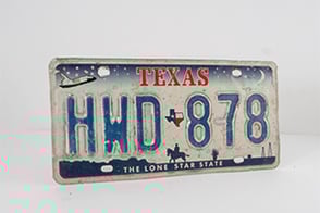 Product, Kentekenplaat, Licenseplate, Amerikaans, Missouri 1997