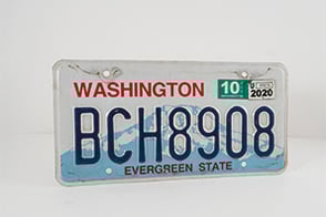 Product, Kentekenplaat, Licenseplate, Amerikaans, Missouri 1997