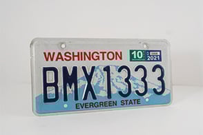 Product, Kentekenplaat, Licenseplate, Amerikaans, Missouri 1997