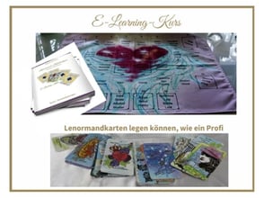 Lenormand Selbstlern-Paket - flexibel und praxisnah Kartenlegen lernen