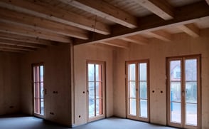 Massivholzhaus Innenansicht © CASA VARIO GmbH