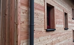 Holzhaus Fassade Außenansicht © CASA VARIO GmbH