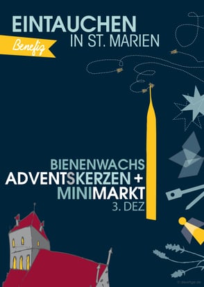 dieartige - Grafik | St. Marien Greifswald, Minimarkt2016