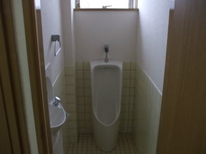 男子用小便器にリフォーム