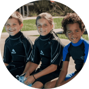 Bubble makers Kids scuba diving Curacao