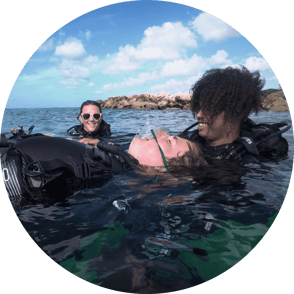 Pro divemaster training