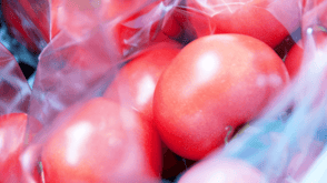 朝市でのお買い物