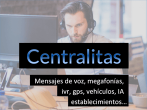 irv, mensajes de voz, megafonías, vehículos, establecimientos, IA