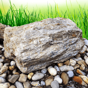 Wasserbausteine Dolomit große Steine Hangbefestigung Findling Grenzsteine Fels