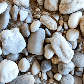 Kies Schotter Betonschotter Rundkorn Kies gewaschen 