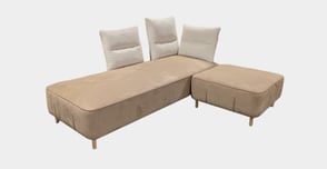 カスタムソファ（本体＋背もたれ３個+クッション3個）