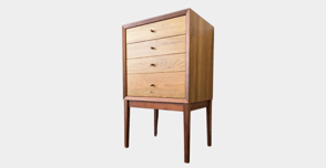 チェスト：ウォールナット×ホワイトオーク