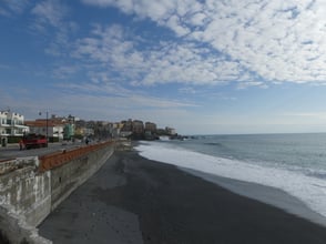 kleine Gasse in Cosenza, Kalabrien, Calabria