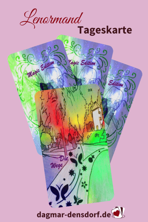 Lenormand Tageskarte Wege