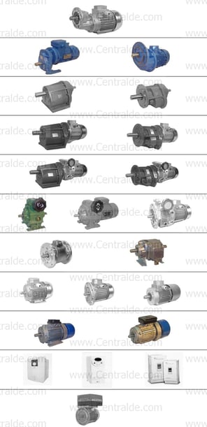 Reductores Khemo MRD - MRB - MRP - RB - RP - RD - MV - VM 