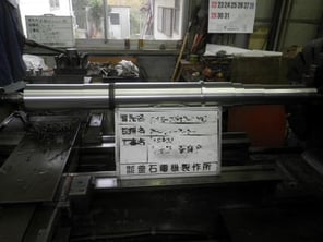 シャフト製作中（ステーターコイルも巻き替え）