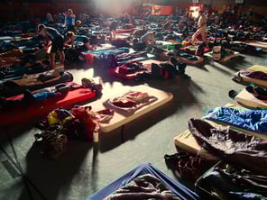 in der Enge die Freiheit geniessen