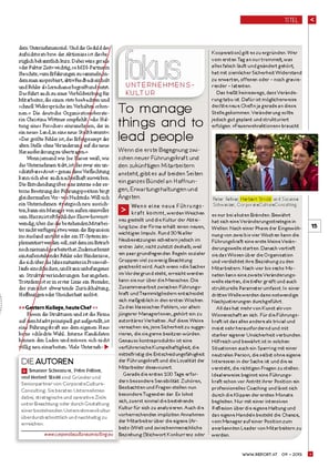 Wenn der neue Chef kommt...