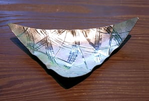 銀錫線彫のうつわ　関根正文　山の上ギャラリー