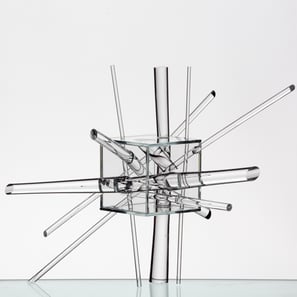 Korbinian Stöckle, Glas, Kunst, Zeitmodell, Glasmuseum Riihimäki, Glasmuseum Gernheim