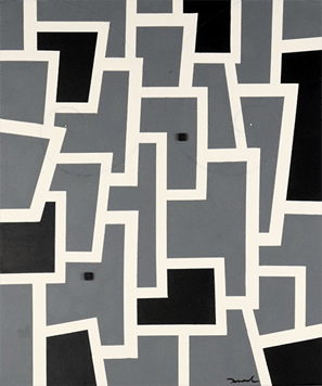 PLANET SHOPPING STREET 5   380mm*455mm   F8   2021  acrylic on canvas, wood