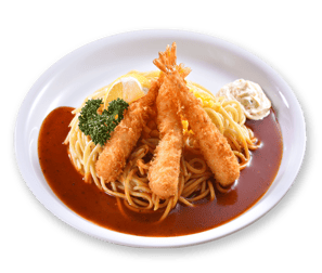 あんかけスパエビフライ