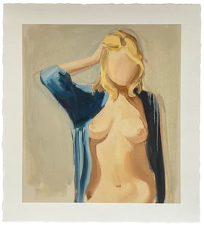 Gideon Rubin「Blue Shirt」